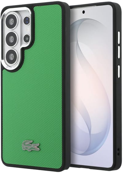 Lacoste Telefoonhoesje voor Galaxy S26 Ultra - MagSafe geschikt - Estragon Groen