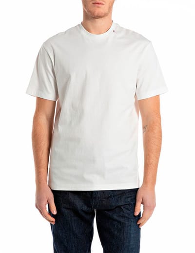 Replay M3278 .000.23608p T-shirt Met Korte Mouwen Wit 2XL Man