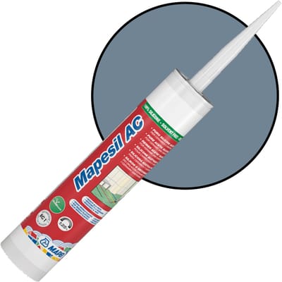 MAPEI Mapesil AC Siliconenkit - Voor Afdichten Van Voegen - Kleur 125 Castle Grey - 310 ml