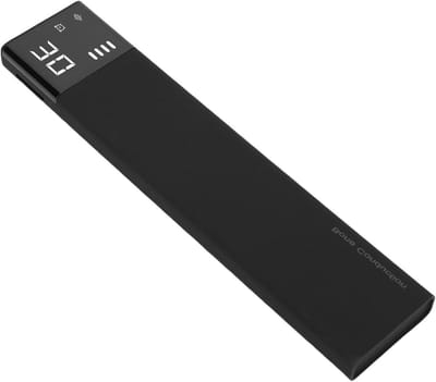 Kussenluidspreker - Slaapgeluid Apparaat - Ontspannen Slapen - Beengeleiding Technologie - 19 x 8 x 4 cm - Zwart