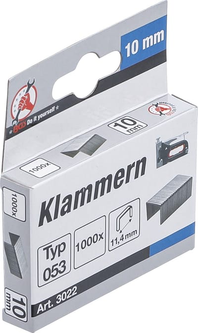 BGS Hechtnieten type 53 10 x 11,4 mm 1000 stuks