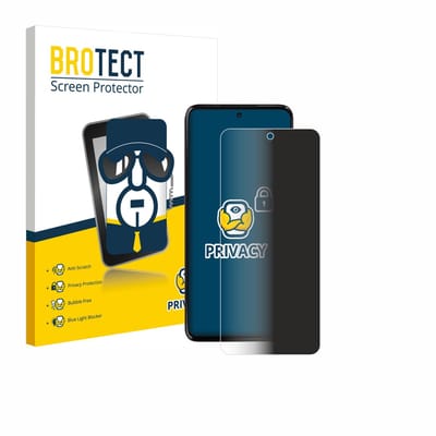 BROTECT - privacy screenprotector voor Motorola Moto G17 Power - Folie Beschermfolie Blauwlichtfilter