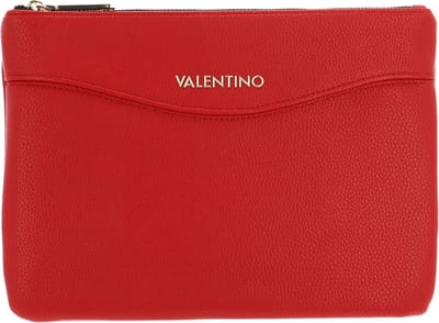 VALENTINO Utensil zak Cinnamon Re Soft Cosmetic Case Rosso Rood