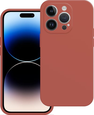 Cazy hoesje geschikt voor iPhone 14 Pro Hoesje - Color Backcover - Rood