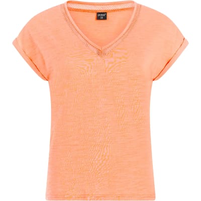 Protest PRTMondaysi – T shirt Dames – Korte mouwen – V hals – Loose fit – Wit