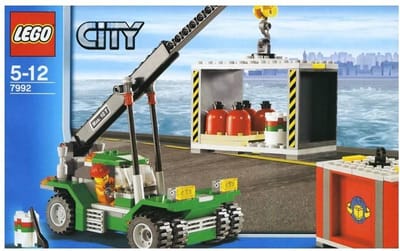 LEGO Container Stapelkraan - 7992