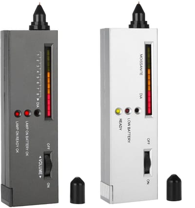 Allecto - Diamond Tester - Professionele Sieraden Tester - Hoge Precisie met LED Display - Groen - Moissanite - Nauwkeurig en Draagbaar - Geschikt ...