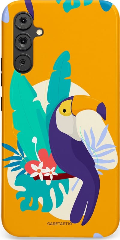 Casetastic Hoesje Geschikt voor Samsung A34 (5G) - Stijlvolle Beschermende Duo-layer Case - Toeceaan