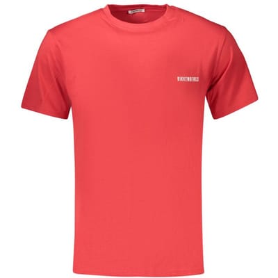 Bikkembergs Rosso Katoenen Heren T-shirt