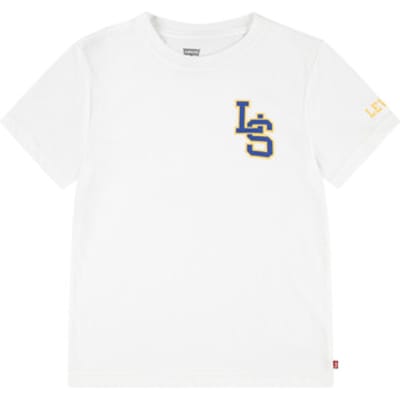 Levi's - T-shirt - Maat 128 - Jongens - wit -