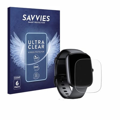 Savvies - Screenprotector voor Oukitel V2 1.91" - Folie Beschermfolie transparant 6 Stuks