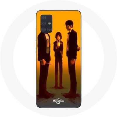 Coque Samsung Galaxy A51 Squid Game Seong Gi hun Cho Sang woo Et Kang Sae Byeok Episode 9