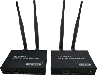 Draadloze HDMI Zender - Video Streamer - Vergadering Streamen - 200 Meter Bereik - 112 x 79 x 28 mm