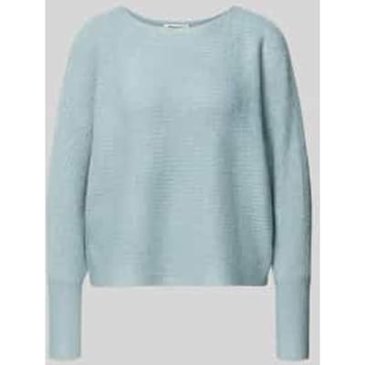 Regular fit gebreide pullover met vleermuismouwen, model 'DANIELLA'