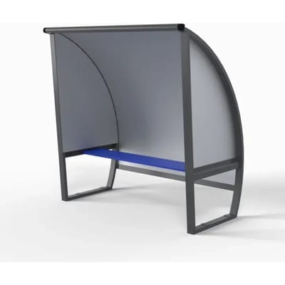 Volledig aluminium 3-persoons touch shelter Sodex Sport