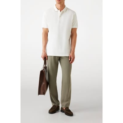GUESS Marciano By  Ss Polo Open Placket Spirit White Taglia: L | Polo Outlet | Uomo | Bianco