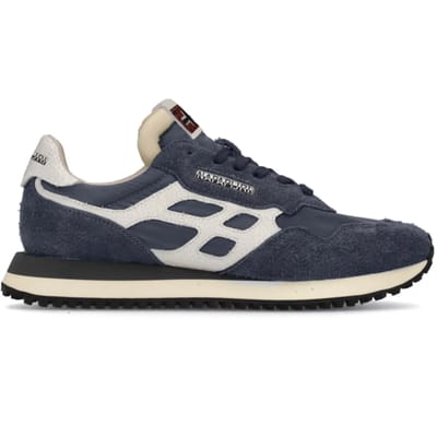 Napapijri Heren Element Suede Sneakers Blu Marine