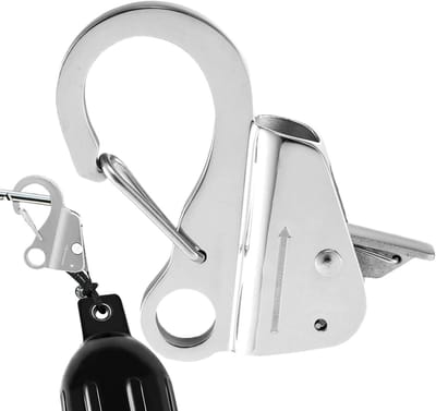 Schuifhaak - Verankeringsclips - Lading Zekeren - Eenvoudig Sluitsysteem - 3/8 tot 5/8 inch - Zilver