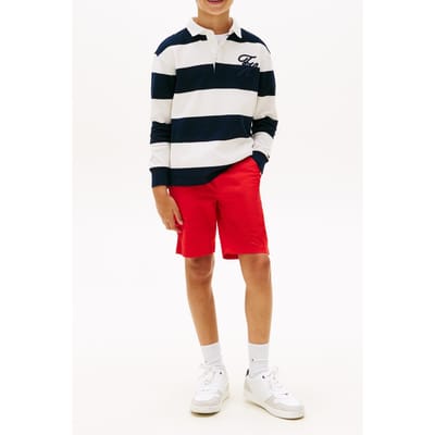 Tommy Hilfiger Boys 1985 Chino Shorts Rapid Red Größe: 6 | Hosen Outlet | kids | Rot