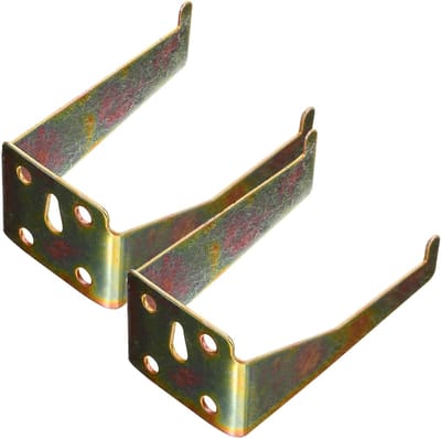 Brandblusser Beugel - Wandmontage Houder - Snelle Toegang - Stevige Ijzeren Constructie - 8.4x4.7x3.6cm - Zwart