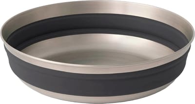 Sea To Summit Detour L Stainless Steel Opvouwbare Kom Zilver