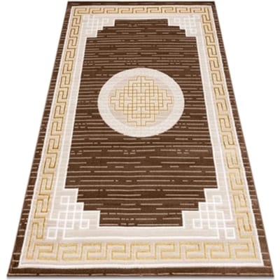 Kleden Rugsx Tapijt MEFE modern 9096 Kader, Grieks sleutel 140x190 cm