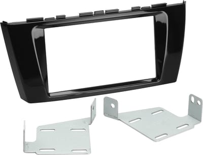 2-DIN Paneel geschikt voor Mitsubishi Space Star/ Mirrage 2013-2019 - Kleur: Piano zwart