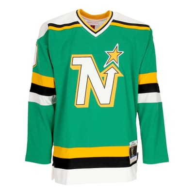 Heren hockeyjas NHL Dark Jersey 1989 nr. 9 Modano Minsta groen