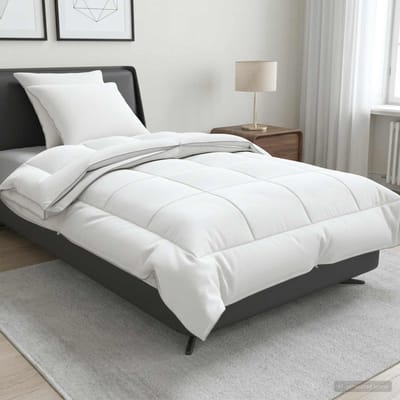 vidaXL - Dekbed - en - Kussen - Set - 3 - st - 135x220 - cm - 4 - seizoenen - 140+220 - GSM