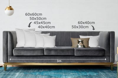 Sierkussens - Kussentjes Woonkamer - 50x30 cm - Kat - Kokskleding - Zwart - Wit