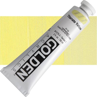 Golden Heavy Body Acrylverf Serie 1 | Titanite Yellow (1375-2) 59ml