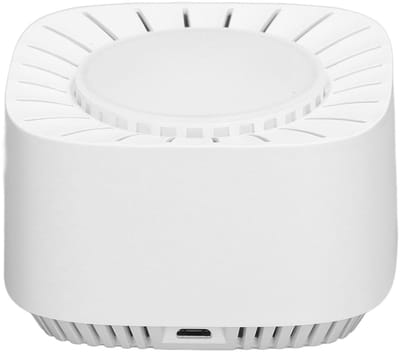 CO2 Detector - Luchtkwaliteit Monitor - Binnenklimaat Bewaken - Realtime WiFi Connectiviteit - 400-5000 PPM Bereik - Wit