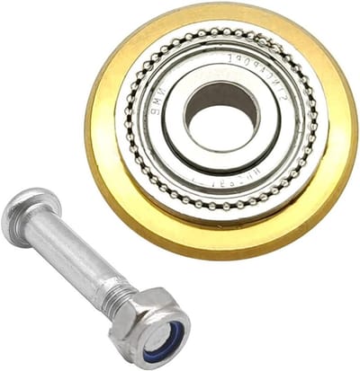 Allecto Plus - Tegelsnijder van wolfraamcarbide voor keramische tegels - Accessoires in goudkleur - Professioneel snijwiel - 50.000 m snijcapaciteit