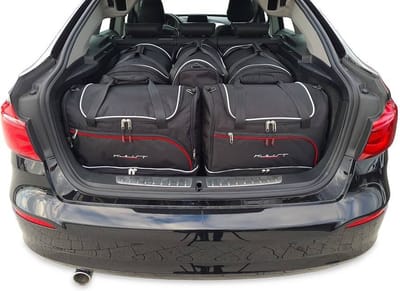 BMW 3 GRAN TURISMO 2013-2020 5-delig Reistassen Op Maat Auto Interieur Kofferbak Organizer Accessoires