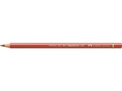 Kleurpotlood Faber Castell Polychromos 188 bloedrood doos met 6 stuks