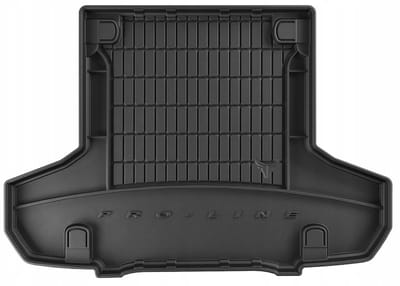 Frogum - DryZone - Kofferbakmat - Geschikt voor PORSCHE Panamera II Liftback (vanaf 2016) - Inclusief zij-uitsparingen - TPE Rubber - Zwart