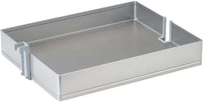 SOTECH ARENA Pure inhangplanken 400 mm (348 x 470 x 101 mm) zilvergrijs met donkergrijze bodem voor apothekerslade DISPENSA, DISPENSA junior & DISPENSA Swing, Kesseböhmer