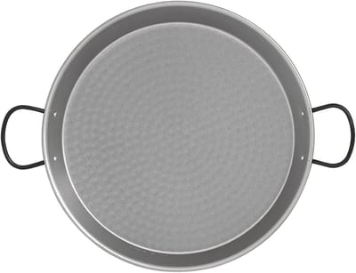 Grote Paella Pan 60 cm Gepolijst en Geëmailleerd
