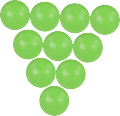 Tafelvoetbal Ballen - Spel Accessoires - Spel Vervanging - Duurzaam Hars Materiaal - 3.6CM Diameter - Lichtgroen