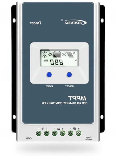 Solar Laadregelaar - MPPT Controller - Energie Beheer - Geavanceerde MPPT Technologie - 40A - Zwart