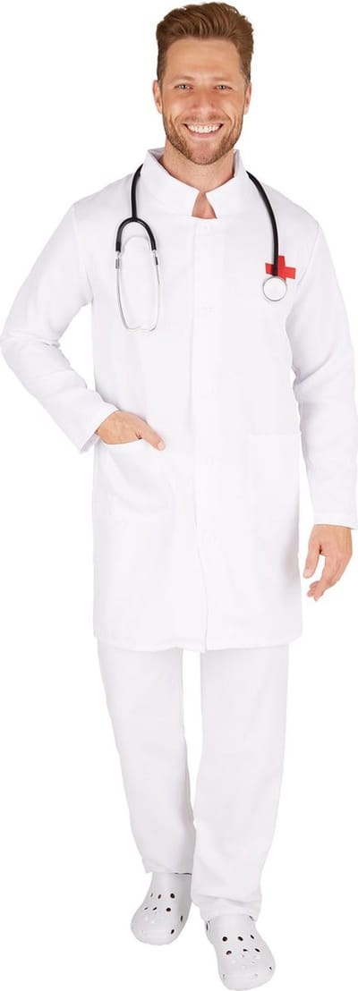 dressforfun - Dokter S - verkleedkleding kostuum halloween verkleden feestkleding carnavalskleding carnaval feestkledij partykleding - 301444