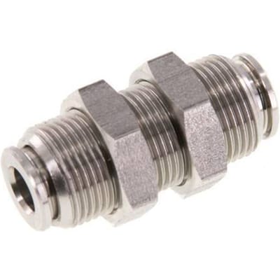 6mm RVS Insteekfitting Schotdoorvoer FKM