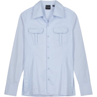 Daily Paper Light Blue Kaleb Shirt Maat: XS | Casual Overhemden Outlet | Heren | Blauw