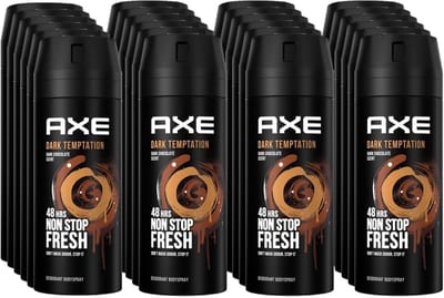 Axe - Deodorant - Spray - Dark Temptation - 48h - 150ml x 24