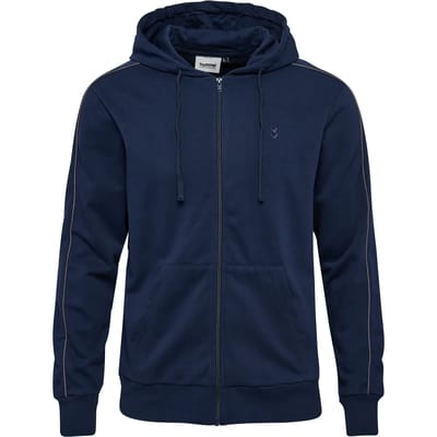 Hooded sweatshirt met rits Hummel Pulse Piping