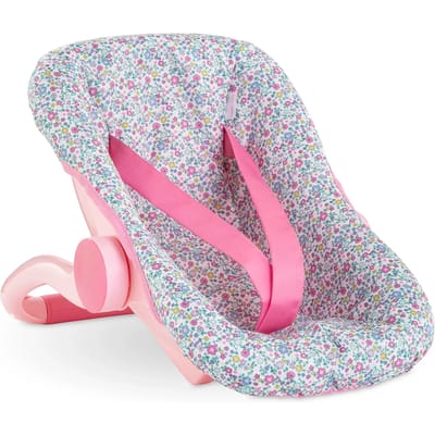 Corolle poppen draagzak bloemen babypop 36cm roze speelgoed.