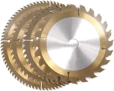 Cirkelzaagblad 160mm 165mm 185mm - TiCN Gecoat - Hout en Kunststof Snijden - 24/40/48/80 Tanden
