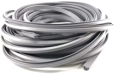 Terrasvoegband - Voegafdichting Vloerprofiel - Terras Afdichten - Anti-rekdraad - 50 m - Lichtgrijs