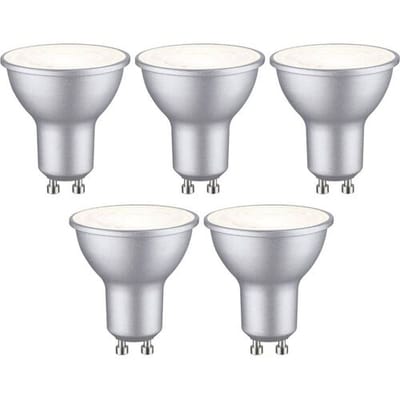 Paulmann 29235 LED-lamp Energielabel E (A - G) GU10 Reflector 4.9 W Warmwit (Ø x h) 51 mm x 54 mm 5 stuk(s)
