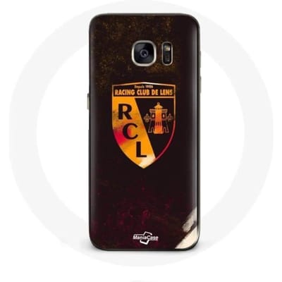 Hoesje - MANIACASE - Samsung Galaxy S6 - Flexibel - Oranje en Zwart - Lens Patroon
